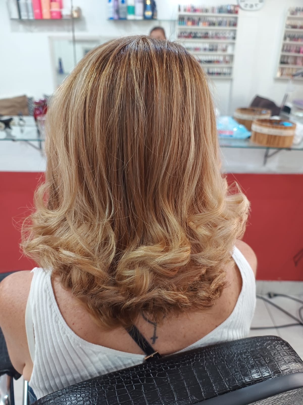 Escova modelada
